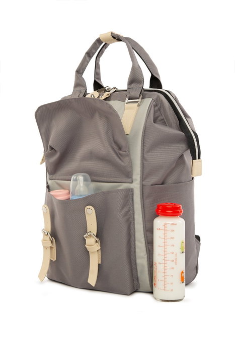 Zoozie Bags Bolsa de Pañales Gris Maxi